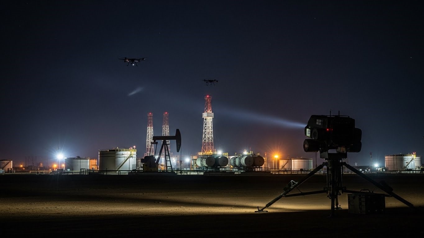 Major Middle East Oilfield Successfully Neutralizes Multiple Rogue Drones Category: Success Stories